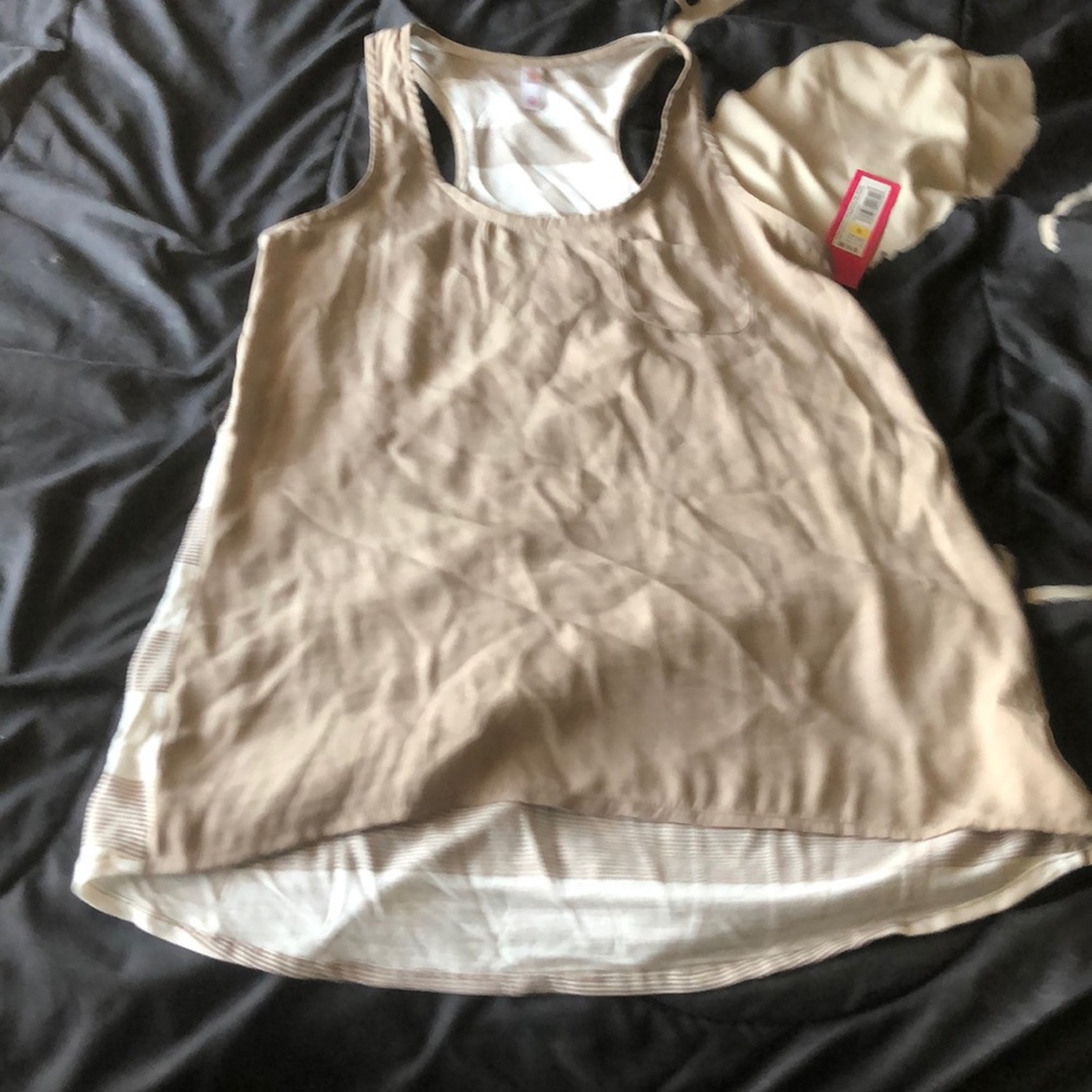 NWT Racer back tank top